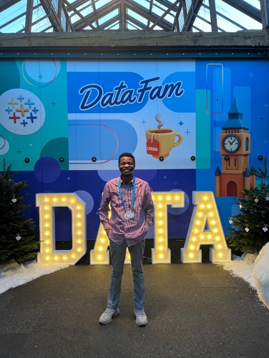 Emmanuel Umo at Tableau DataFam London