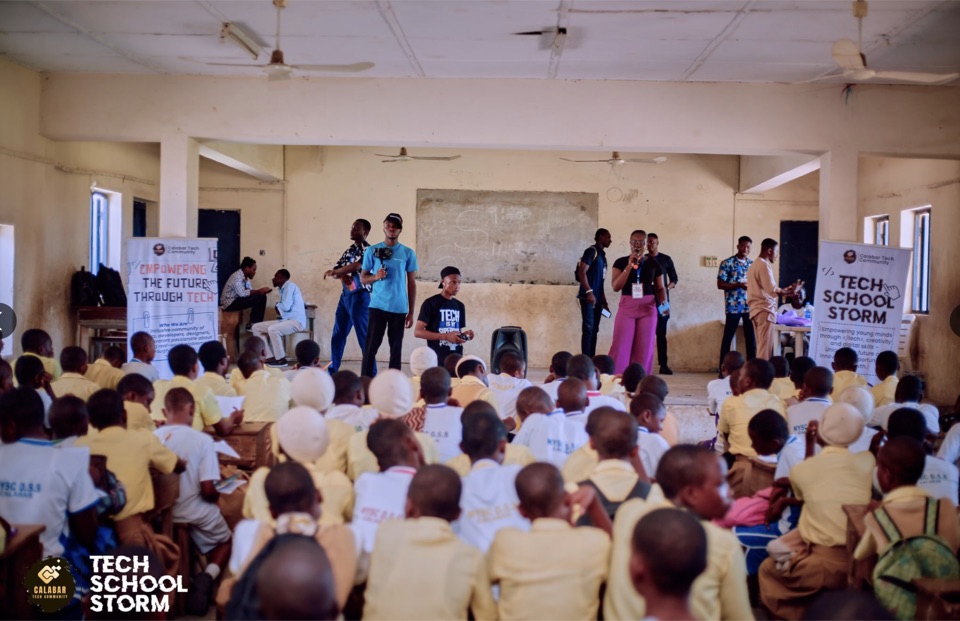 Calabar Tech Community school outreach session